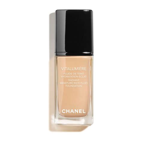 chanel vitalumiere fond de teint|chanel radiant foundation ingredients.